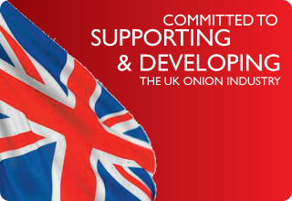 Committed to supporting and developing the UK onion industry